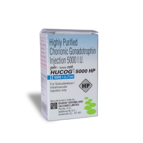 Hucog 5000IU HCG (Liquid) Bharat Serums &amp; Vaccines Ltd