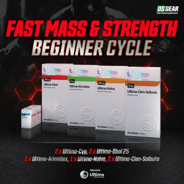 Fast Mass & Strength Beginner Cycle Ultima Pharmaceuticals