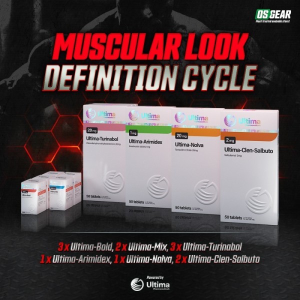 Muscular Look Definition Cycle Ultima Pharmaceuticals