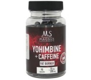 Yohimbina, Cafeína